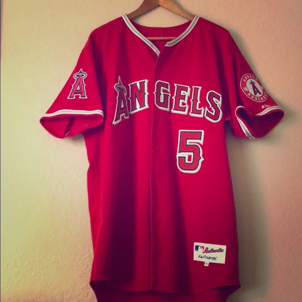 Authentic Majestic Angels jersey